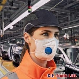 JSP F622 Disposable FFP2 Valved Dust Mask Two Pack