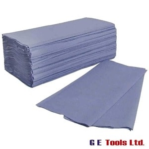 BZFHT Z-Fold 1-Ply Blue Hand Towels Case Of 3000