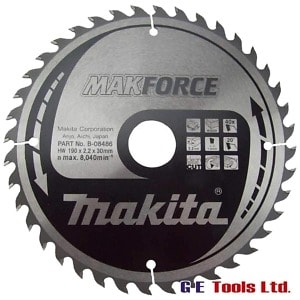 Makita B-08486 190x30mm 40T Circular Saw Makforce Blade