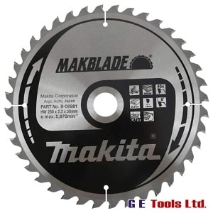 Makita B-08981 260x30mm 40T Circular Saw Makforce Blade