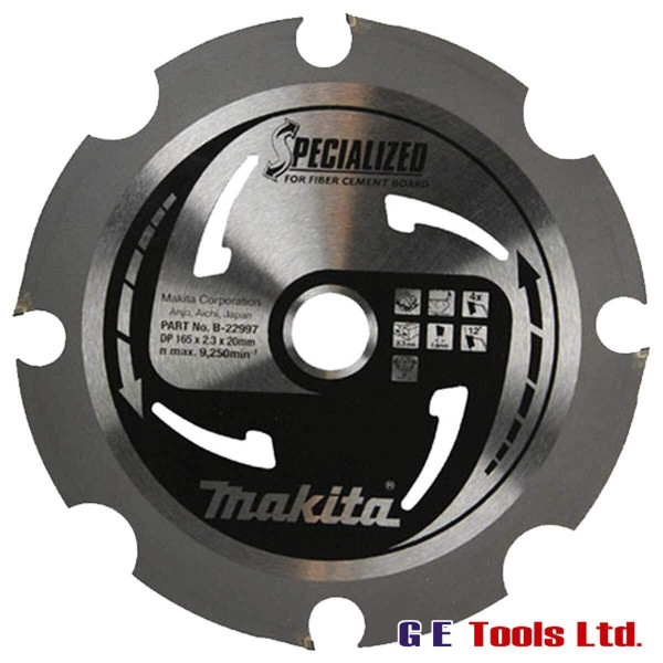 Makita B-22997 165x20mm 4T Circular Saw PCD Blade