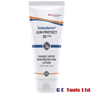 Stokoderm Sun Protect 50 PURE UV Skin Protection Cream 100ml Tube