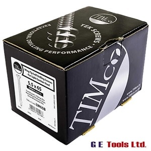 Timco Wing-Tip Zinc Self-Drilling Screws Countersunk PH