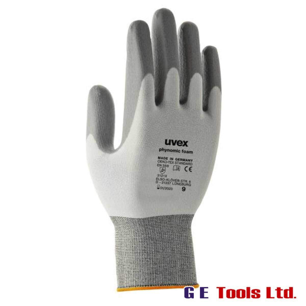 Uvex 60050 Phynomic Foam Safety Gloves