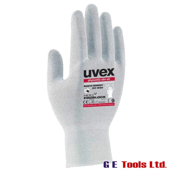 Uvex 60085 Phynomic Silv-Air Protective Gloves