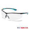 Uvex 9193376 Sportstyle Clear Safety Glasses Black/Petrol