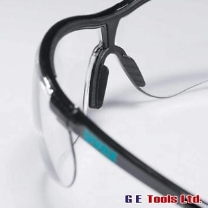Uvex 9193376 Sportstyle Clear Safety Glasses Black/Petrol