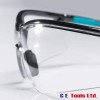 Uvex 9193376 Sportstyle Clear Safety Glasses Black/Petrol