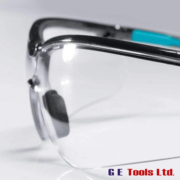Uvex 9193376 Sportstyle Clear Safety Glasses Black/Petrol
