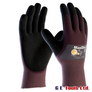 ATG 56-425 Maxidry Nitrile Coated Oil-Repellen Gloves