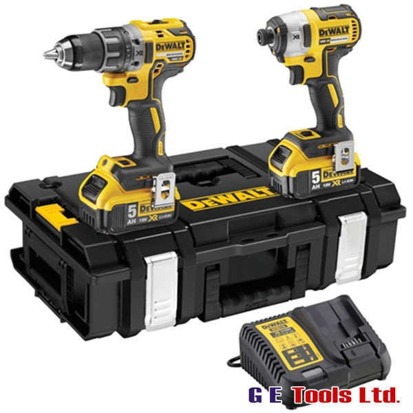 DeWalt DCK266P2 XR Brushless Twin Pack 18V 2 x 5.0Ah Li-ion DeWalt DCK266P2 XR Brushless Twin Pack 18V 2 x 5.0Ah Li-ion