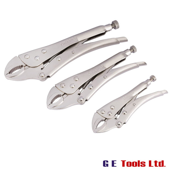 Draper 14040 Self Grip Jaw Pliers Set (3 Piece)
