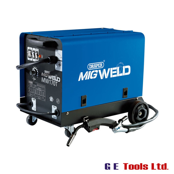 Draper 71095 Gas/Gasless MIG Welder 160AMP
