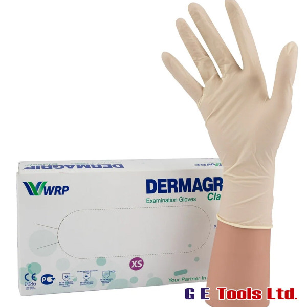 Dermagrip Latex Powder Free Examination Gloves Dermagrip Latex Powder Free Examination Gloves