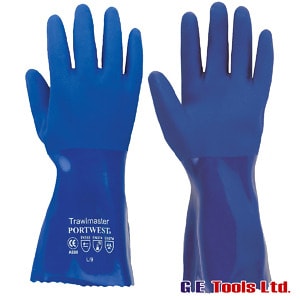 Portwest A880 Blue Trawlmaster 30cm Gauntlet/Gloves