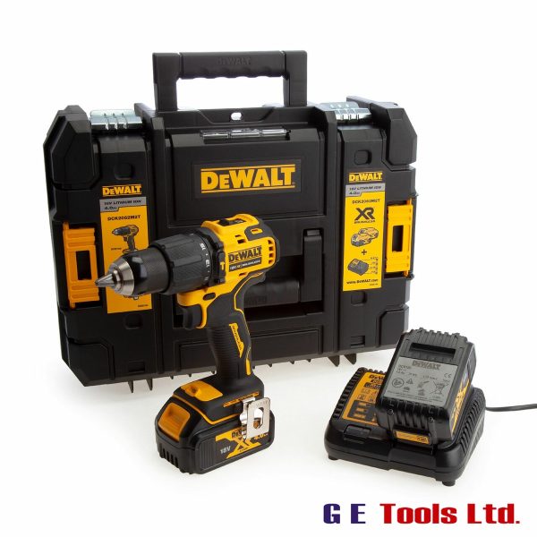 Dewalt DCD709M2 18V Combi Drill C/W 2 X 4.0ah Bats Charger & Case