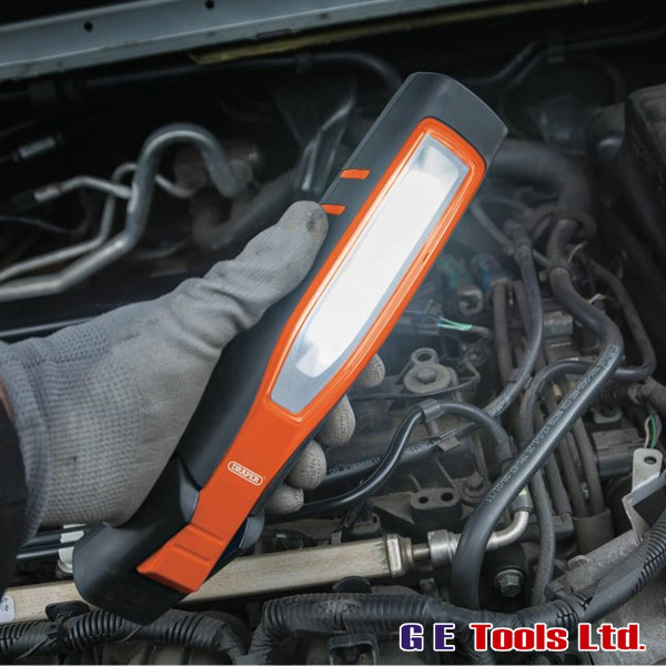 Draper 11761 Orange 700 Lumnes Rechargeable Inspection Lamp