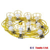 Faithfull Festoon Lights Low Energy 10 LED Bulbs 110V 22m