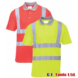 Portwest S477 Hi-Vis Short Sleeve Polo Shirt Portwest S477 Hi-Vis Short Sleeve Polo Shirt