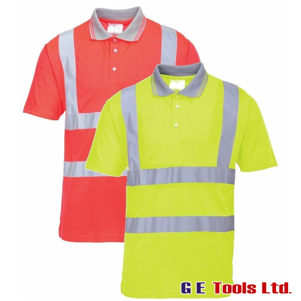 Portwest S477 Hi-Vis Short Sleeve Polo Shirt