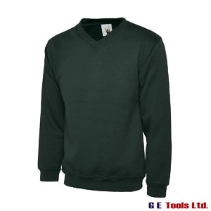 Uneek Clothing UC204 Premium V-Neck Sweatshirt