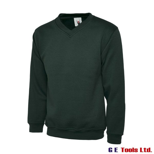 Uneek Clothing UC204 Premium V-Neck Sweatshirt