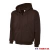Uneek Clothing UC504 Adults Classic Full Zip Hooded Sweatshirt