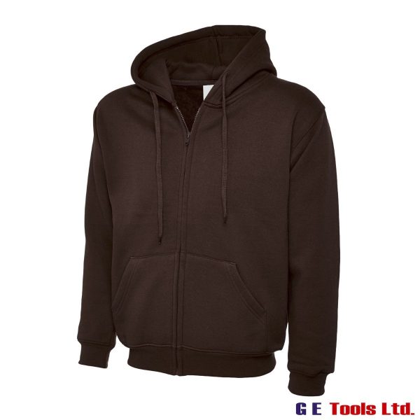 Uneek Clothing UC504 Adults Classic Full Zip Hooded Sweatshirt