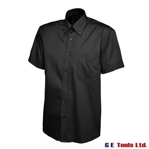 Uneek Clothing UC702 Mens Pinpoint Oxford Half Sleeve Shirt