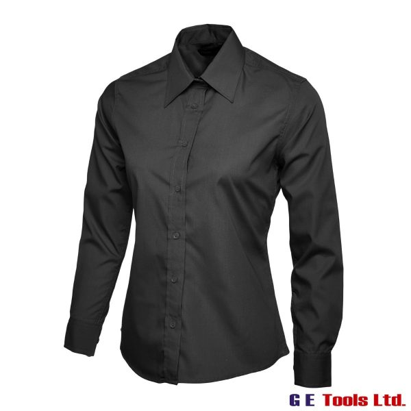 Uneek Clothing UC711 Ladies Poplin Full Sleeve Shirt