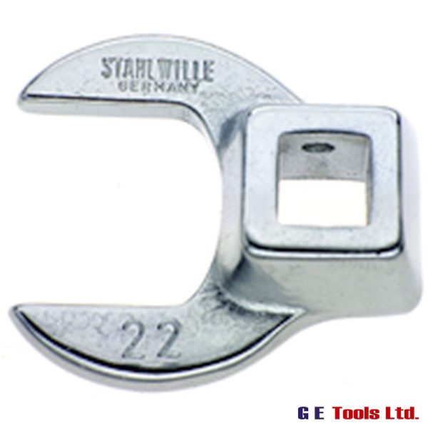 Stahlwille 540.22 CROW-FOOT spanner size 22mm, 3/8″ square drive