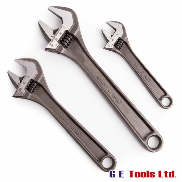 Bahco Black 80 Series Adjustable Wrench – Various Sizes
