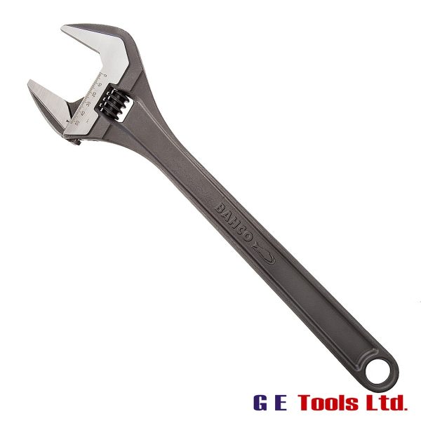 Bahco Black Large Adjustable Wrench – Various Sizes Bahco Black Large Adjustable Wrench – Various Sizes