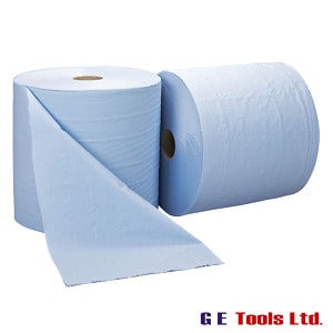 2-Ply Blue Jumbo Paper Roll (Pack of 2)
