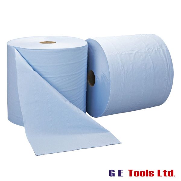 2-Ply Blue Jumbo Paper Roll (Pack of 2) 2-Ply Blue Jumbo Paper Roll (Pack of 2)
