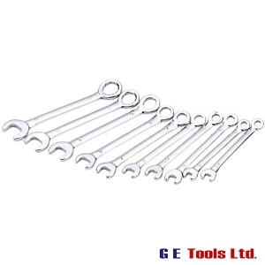Draper 19756 10PC Midget Combination Spanner Set MM