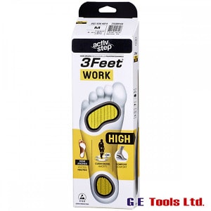 Rock Fall 3FW001 High Activ-Step 3Feet Work Footbeds