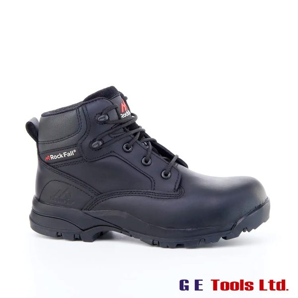 Rock Fall Onyx Black 100% Non Metallic Womens Fit Safety Boots