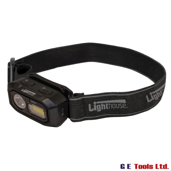 Elite Rechargeable LED Sensor Headlight 300 lumens