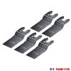 Multi-Function Tool CrV Flush Cut Wood Blade Ground Side Set 34mm (Pack 5)