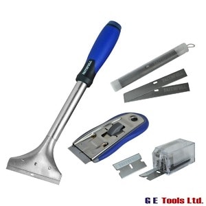 Long Handled Scraper & Razor Blade Scraper Set