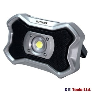 Draper 03180 230V SMD LED Folding Site Light, 30W, 3300 Lumens