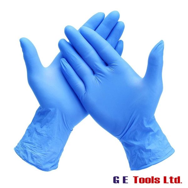 SuperTouch 1261 Blue Powder Free Nitrile Gloves
