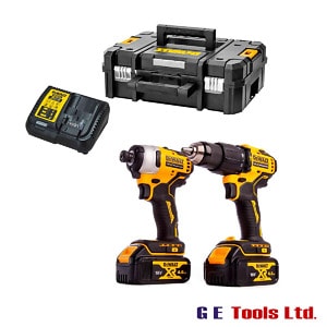 DeWalt DCK2062M2 18V XR Brushless Compact Twin Pack 2 x 4.0Ah Li-ion