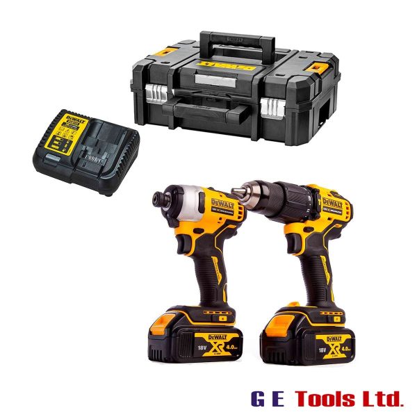 DeWalt DCK2062M2 18V XR Brushless Compact Twin Pack 2 x 4.0Ah Li-ion DeWalt DCK2062M2 18V XR Brushless Compact Twin Pack 2 x 4.0Ah Li-ion