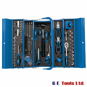 Draper 48091 Tool Kit in Steel Cantilever Toolbox Draper 48091 Tool Kit in Steel Cantilever Toolbox