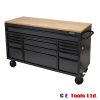 Bunker 61″ Workbench Roller Tool Cab 15 Drawer – Various Colours