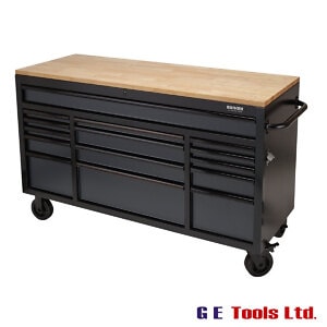 Bunker 61″ Workbench Roller Tool Cab 15 Drawer – Various Colours Bunker 61″ Workbench Roller Tool Cab 15 Drawer – Various Colours