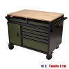 Bunker 08269 Multi-Functional Workbench Roller Cab – Green