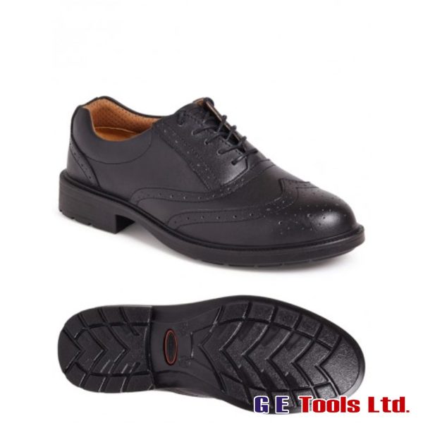 Sterling SS500CM Black Brogue Safety Shoes Sterling SS500CM Black Brogue Safety Shoes